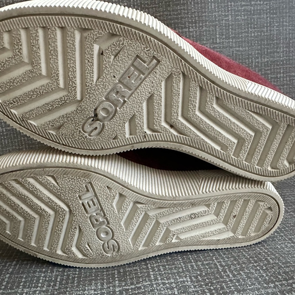 SOREL Women's Out N About Wedge Boot in Spice Chalk size 5 - Picture 8 of 10